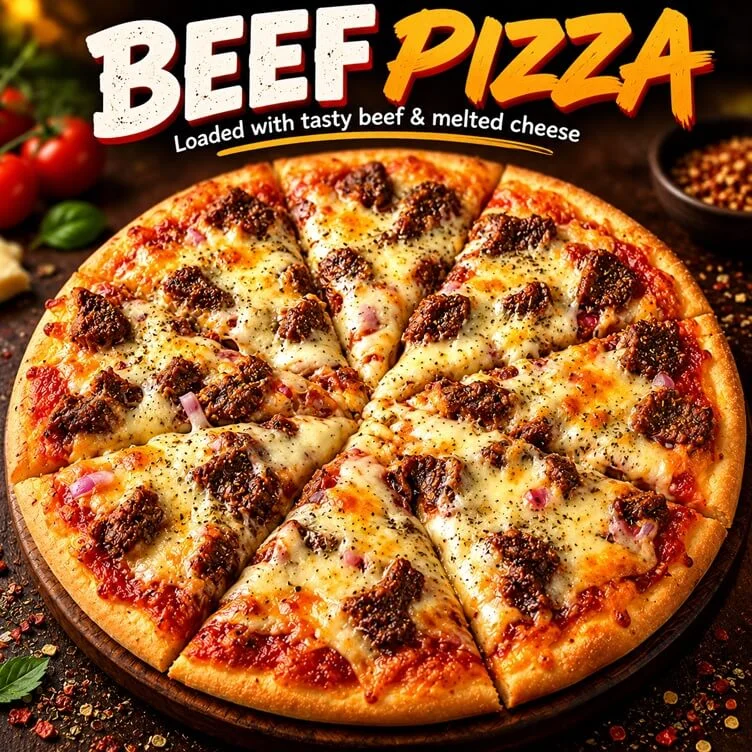 Beef Pizza